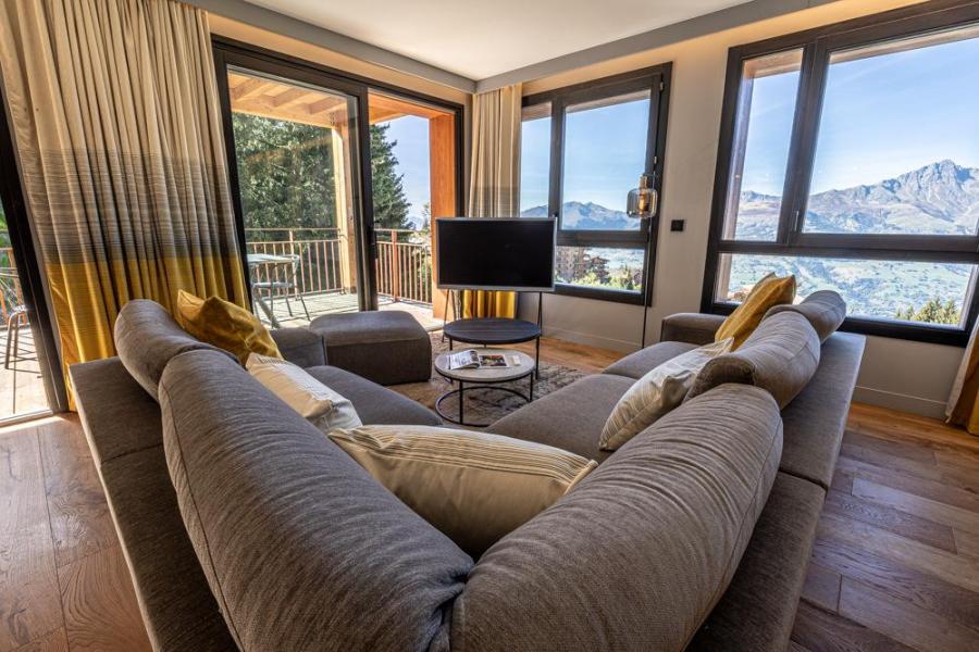 Location au ski Appartement duplex 5 pièces 8 personnes (B10) - Les Cristaux - Les Arcs - Séjour
