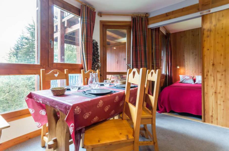 Rent in ski resort 2 room apartment sleeping corner 5 people (202) - Résidence Aiguille des Glaciers - Les Arcs - Living room