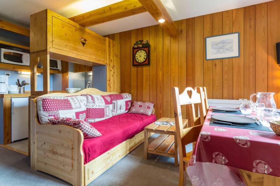 Rent in ski resort 2 room apartment sleeping corner 5 people (202) - Résidence Aiguille des Glaciers - Les Arcs - Living room