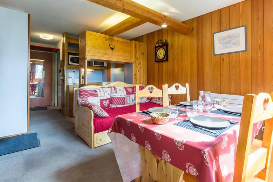 Skiverleih 2-Zimmer-Berghütte für 5 Personen (202) - Résidence Aiguille des Glaciers - Les Arcs - Wohnzimmer