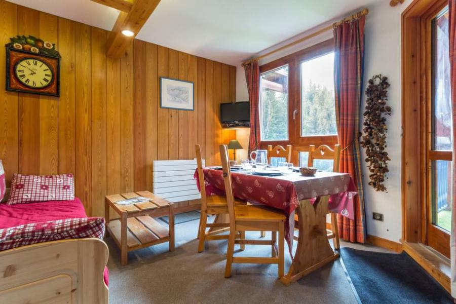 Ski verhuur Appartement 2 kamers bergnis 5 personen (202) - Résidence Aiguille des Glaciers - Les Arcs - Woonkamer