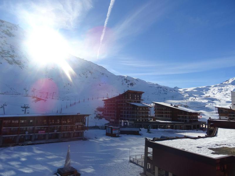 Location au ski Studio coin montagne 4 personnes (406) - Résidence Aiguille Rouge - Les Arcs - Extérieur hiver