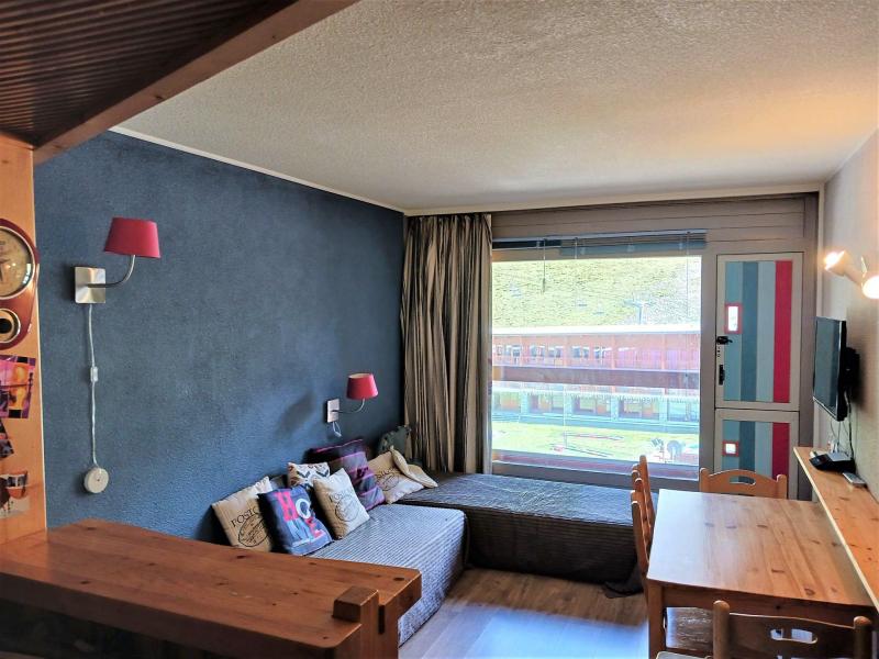 Rent in ski resort Studio sleeping corner 4 people (424) - Résidence Aiguille Rouge - Les Arcs - Living room