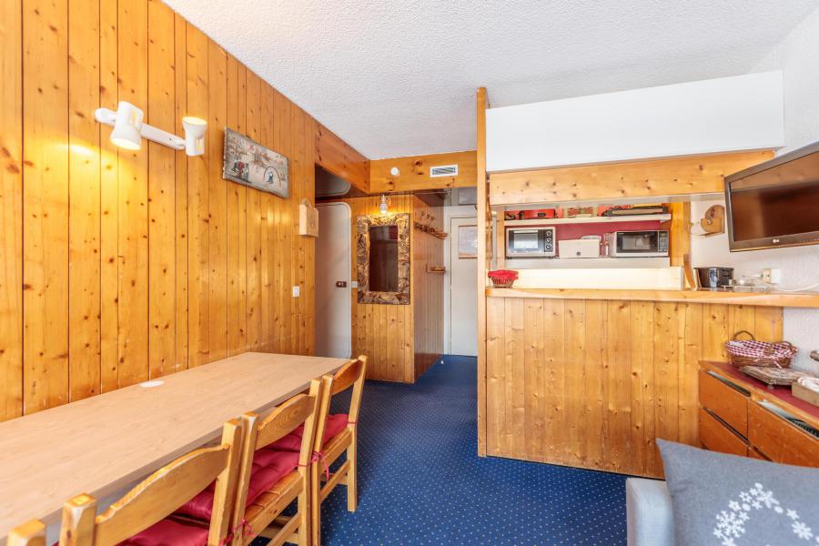 Skiverleih Wohnung 3 Zimmer Schlafnische 5 Personen (619) - Résidence Arandelières - Les Arcs - Wohnzimmer