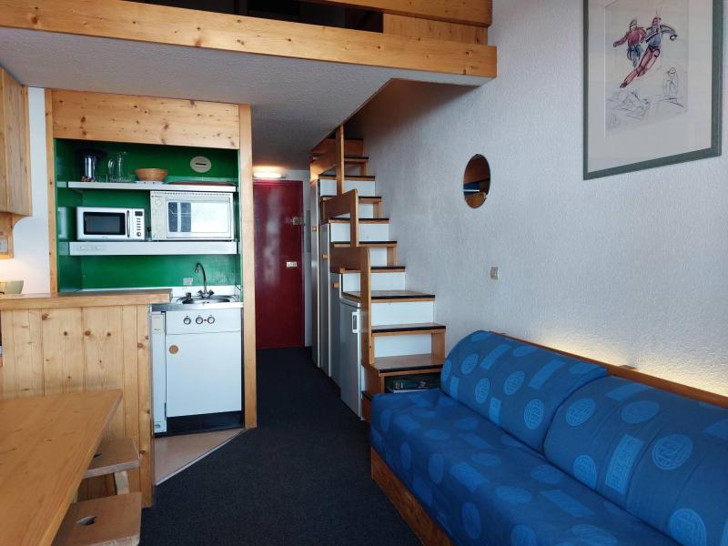 Skiverleih 2 Zimmer Maisonettewohnung für 6 Personen (402) - Résidence Archeboc - Les Arcs - Wohnzimmer