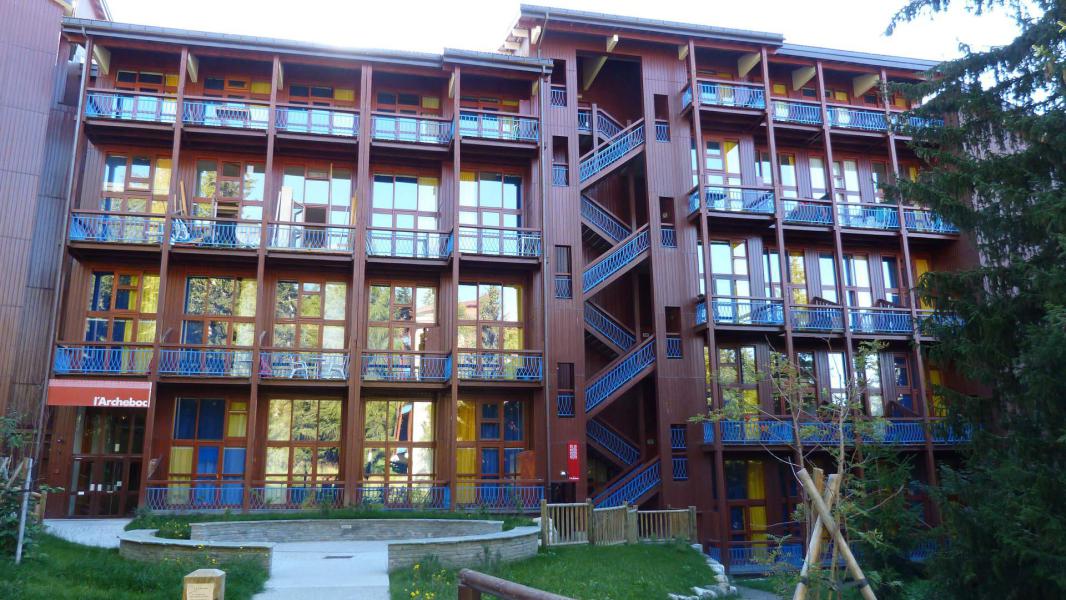 Аренда на лыжном курорте Апартаменты 2 комнат с мезонином 6 чел. (504) - Résidence Archeboc - Les Arcs