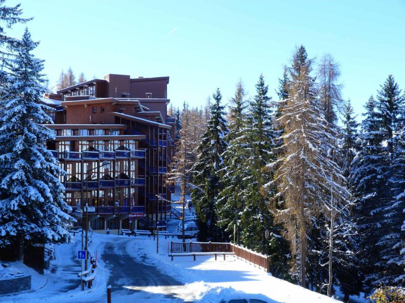 Skiverleih 2 Zimmer Maisonettewohnung für 5 Personen (437) - Résidence Archeboc - Les Arcs - Draußen im Winter