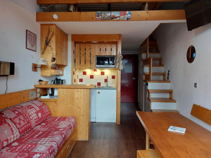 Rent in ski resort Studio mezzanine 5 people (425) - Résidence Archeboc - Les Arcs - Living room