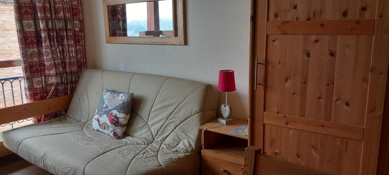 Ski verhuur Studio 3 personen (800) - Résidence Armoise - Les Arcs - Woonkamer