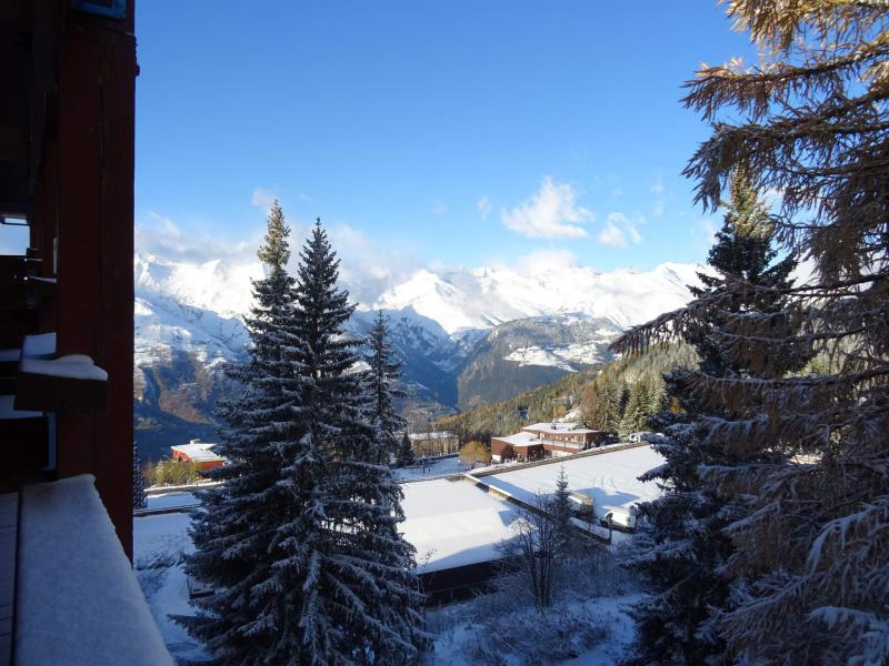 Vacances en montagne Studio 4 personnes (921) - Résidence Belles Challes - Les Arcs - Extérieur hiver