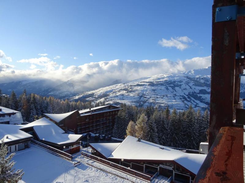 Location au ski Studio 4 personnes (912) - Résidence Belles Challes - Les Arcs - Extérieur hiver