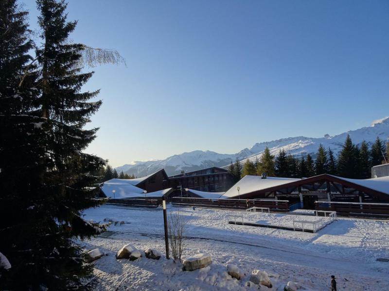 Location au ski Studio 4 personnes (312) - Résidence Belles Challes - Les Arcs - Extérieur hiver