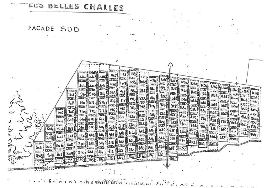 Soggiorno sugli sci Résidence Belles Challes - Les Arcs - Mappa
