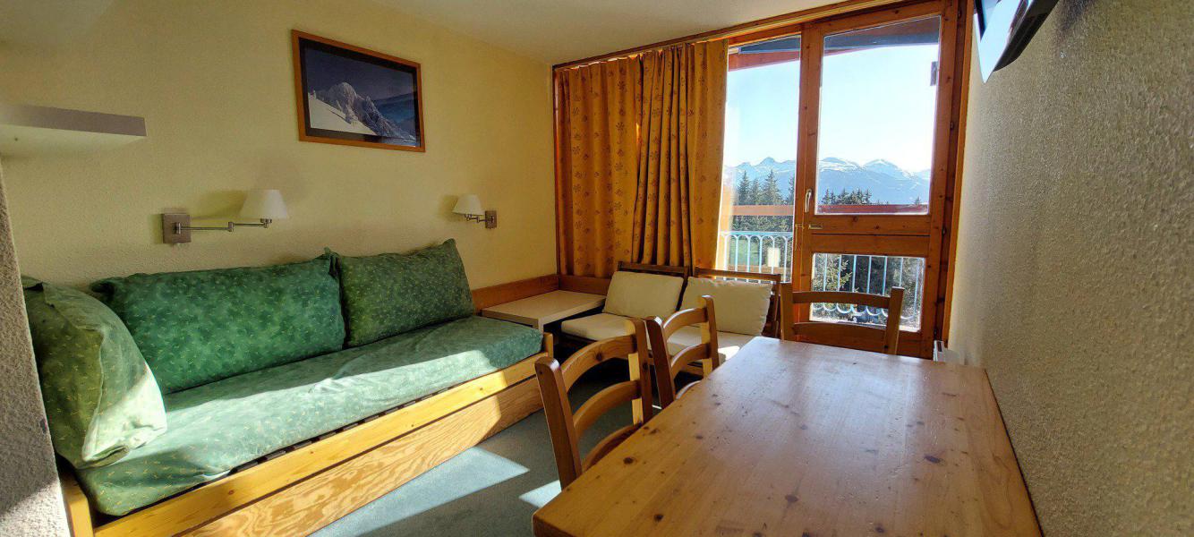 Rent in ski resort Studio 4 people (1014) - Résidence Belles Challes - Les Arcs - Living room