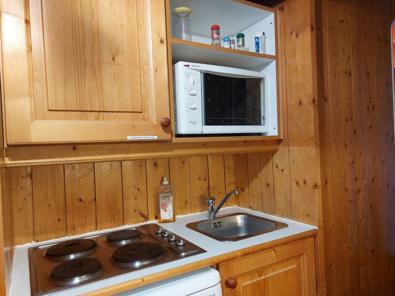 Rent in ski resort Studio 4 people (306) - Résidence Belles Challes - Les Arcs - Kitchen