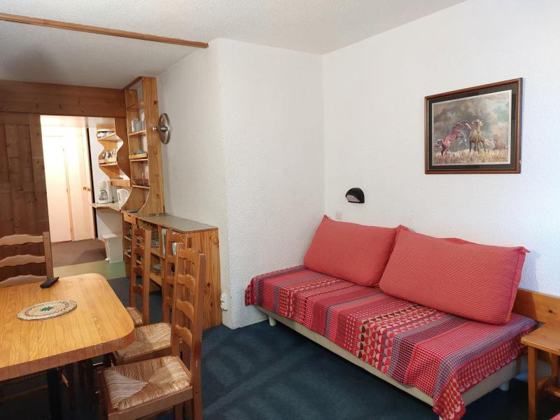 Ski verhuur Studio 4 personen (116) - Résidence Belles Challes - Les Arcs - Woonkamer