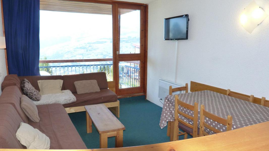 Rent in ski resort 2 room apartment 5 people (006) - Résidence Bequi-Rouge - Les Arcs - Living room