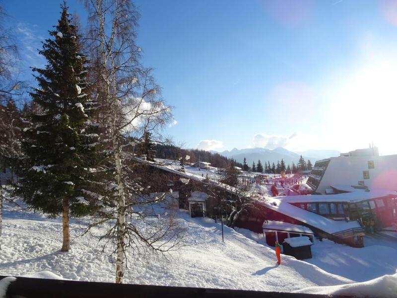 Location au ski Studio coin montagne 4 personnes (654) - Résidence Cascade - Les Arcs - Extérieur hiver