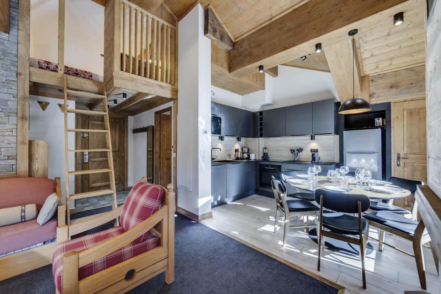 Location au ski Appartement 3 pièces mezzanine 6 personnes (630) - Résidence Chalet des Lys - Les Arcs - Appartement