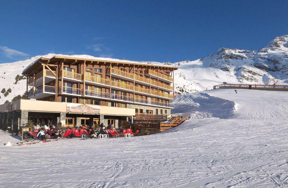 Vacances en montagne Résidence Chalet des Neiges Cîme des Arcs - Les Arcs - Extérieur hiver