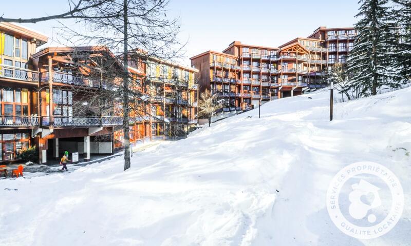 Vacances en montagne Studio 6 personnes (Budget 30m²) - Résidence Charmettoger - Maeva Home - Les Arcs - Extérieur hiver