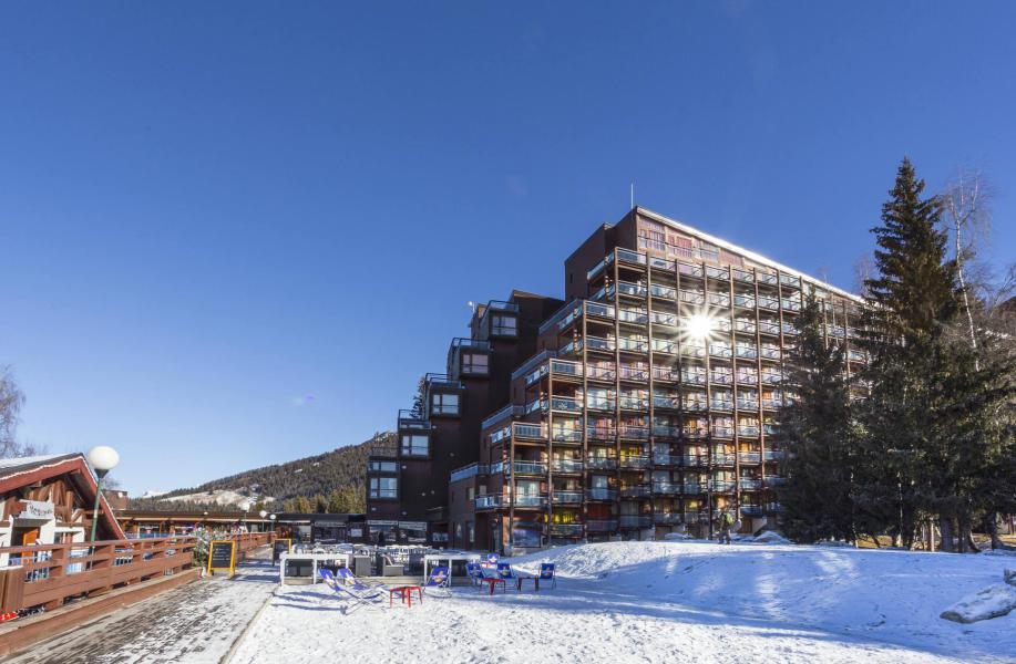 Location au ski Résidence des Belles Challes - Les Arcs - Extérieur hiver