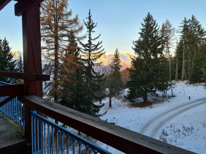 Vacances en montagne Résidence des Belles Challes - Les Arcs - Extérieur hiver