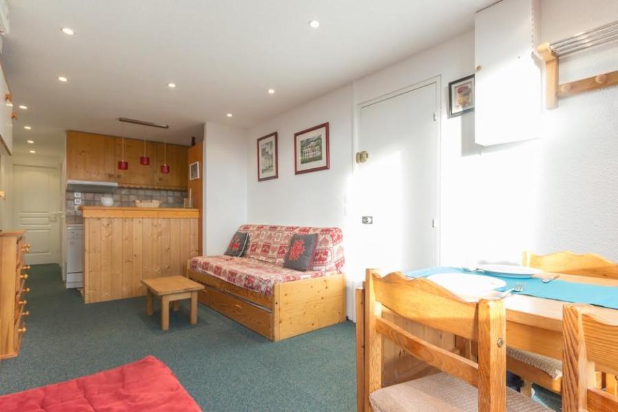 Ski verhuur Appartement 2 kamers 4 personen (201) - Résidence des Belles Challes - Les Arcs - Woonkamer