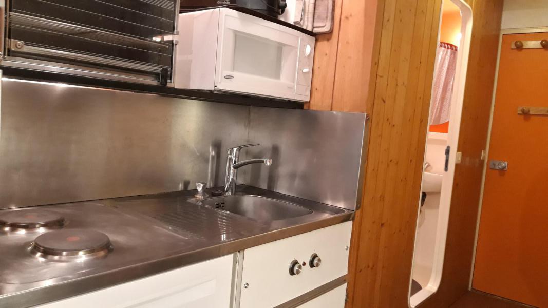 Rent in ski resort Studio 4 people (118) - Résidence des Belles Challes - Les Arcs - Kitchenette