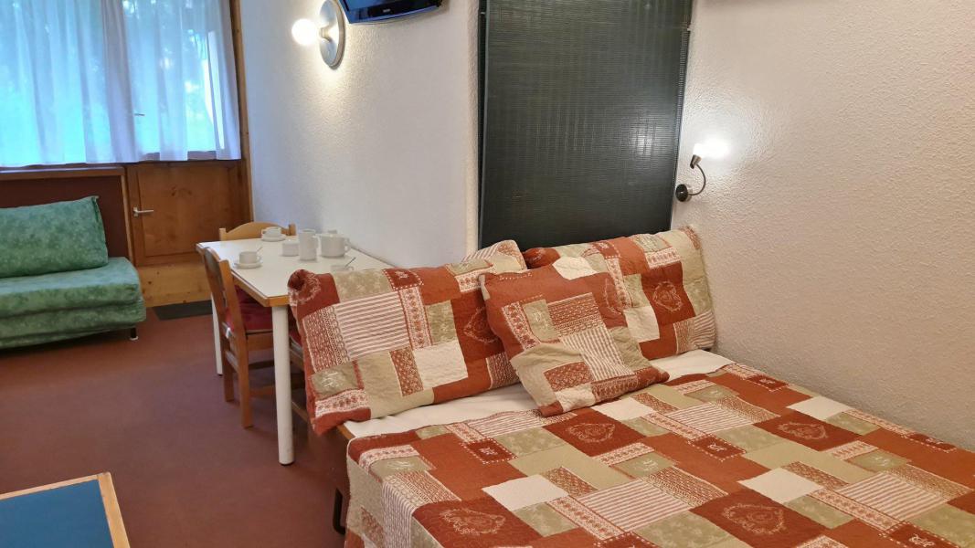 Ski verhuur Studio 4 personen (118) - Résidence des Belles Challes - Les Arcs - Woonkamer