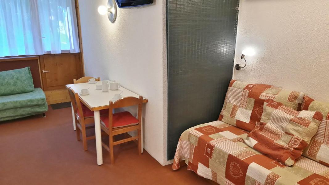 Ski verhuur Studio 4 personen (118) - Résidence des Belles Challes - Les Arcs - Woonkamer