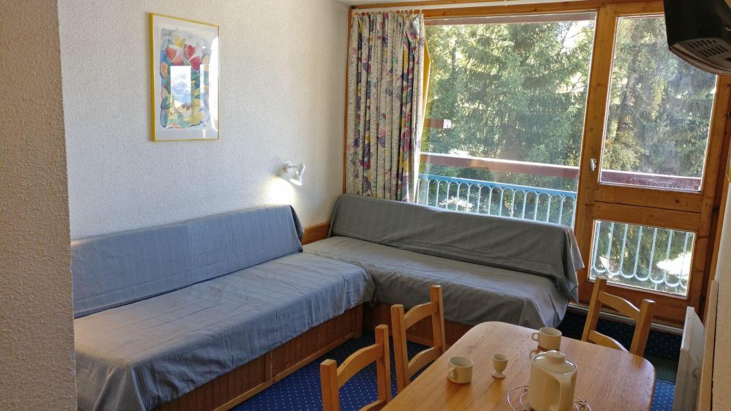 Ski verhuur Studio 4 personen (408) - Résidence des Belles Challes - Les Arcs - Woonkamer