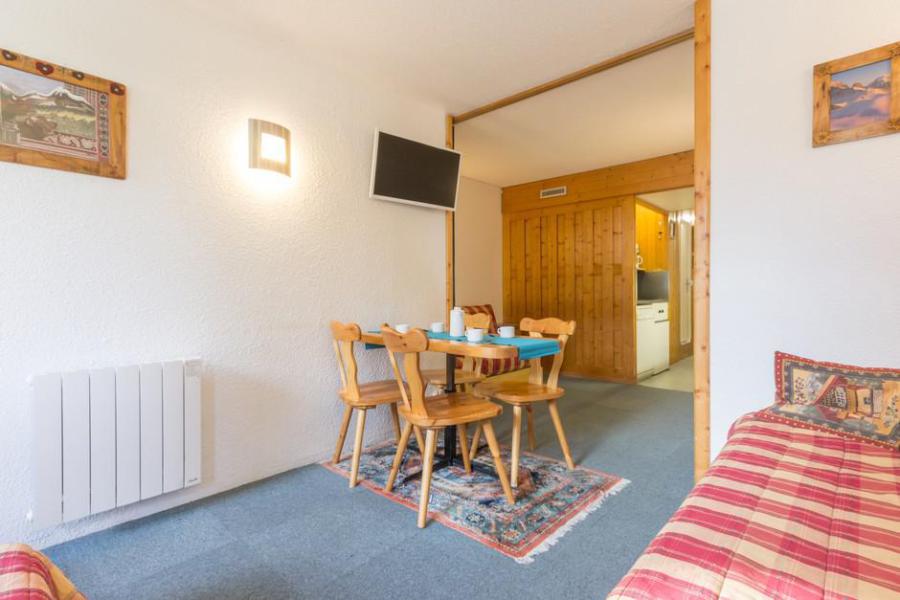 Ski verhuur Studio bergnis 4 personen (222) - Résidence des Belles Challes - Les Arcs - Woonkamer