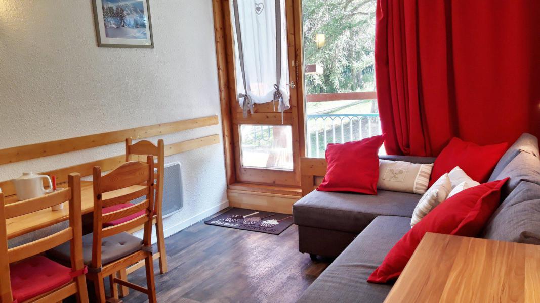 Ski verhuur Studio bergnis 4 personen (421) - Résidence des Belles Challes - Les Arcs - Woonkamer