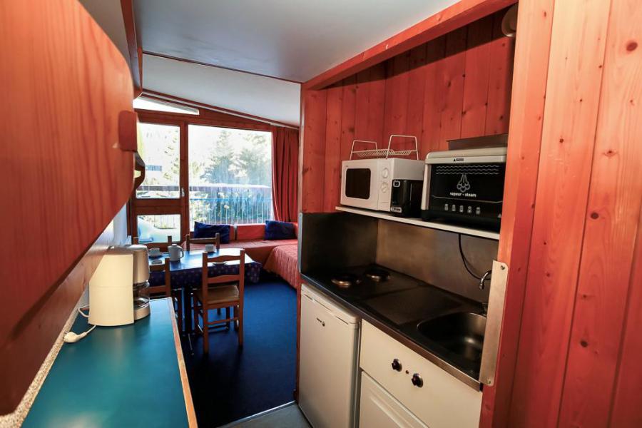 Location au ski Studio coin montagne 4 personnes (1133) - Résidence des Belles Challes - Les Arcs - Kitchenette