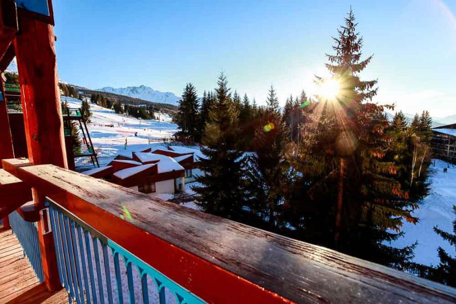 Skiverleih Studio für 4 Personen (928) - Résidence des Belles Challes - Les Arcs - Terrasse