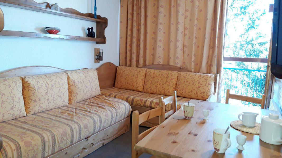 Skiverleih Studio Schlafnische 4 Personen (618) - Résidence des Belles Challes - Les Arcs - Wohnzimmer