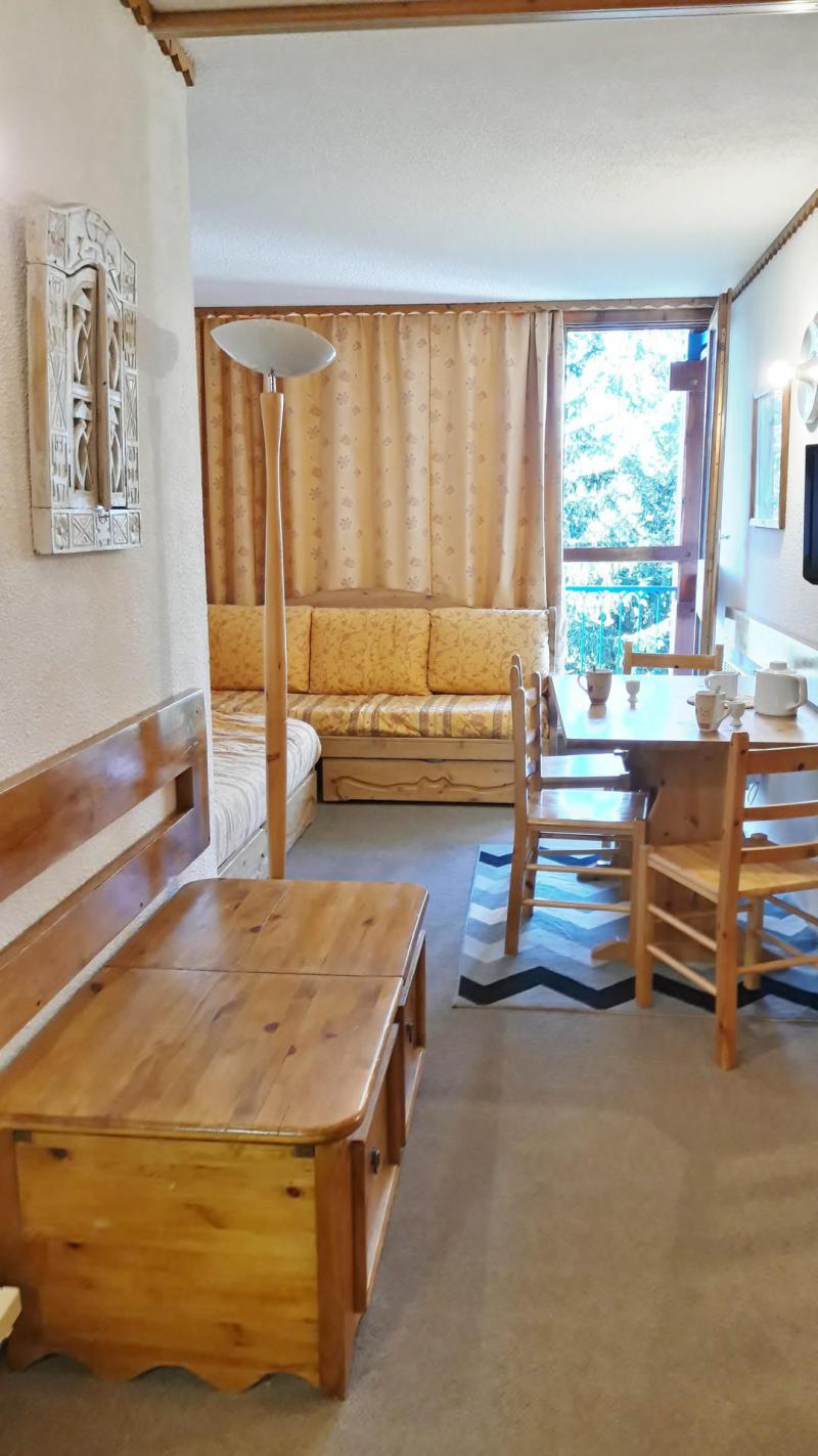 Skiverleih Studio Schlafnische 4 Personen (618) - Résidence des Belles Challes - Les Arcs - Wohnzimmer