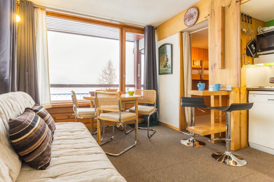 Ski verhuur Appartement 2 kamers bergnis 4 personen (1359) - Résidence des Lauzières - Les Arcs - Woonkamer