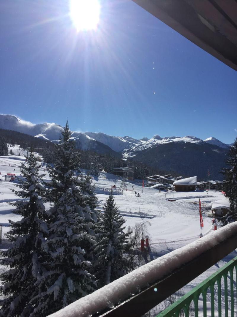 Alquiler al esquí Estudio -espacio montaña- para 5 personas (1610) - Résidence des Lauzières - Les Arcs - Terraza