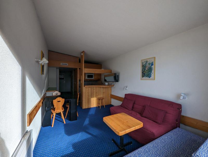 Ski verhuur Studio bergnis 5 personen (1610) - Résidence des Lauzières - Les Arcs - Woonkamer