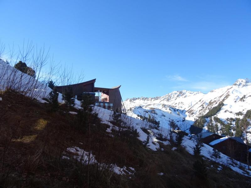 Location au ski Studio coin montagne 3 personnes (111) - Résidence Fond Blanc - Les Arcs - Extérieur hiver