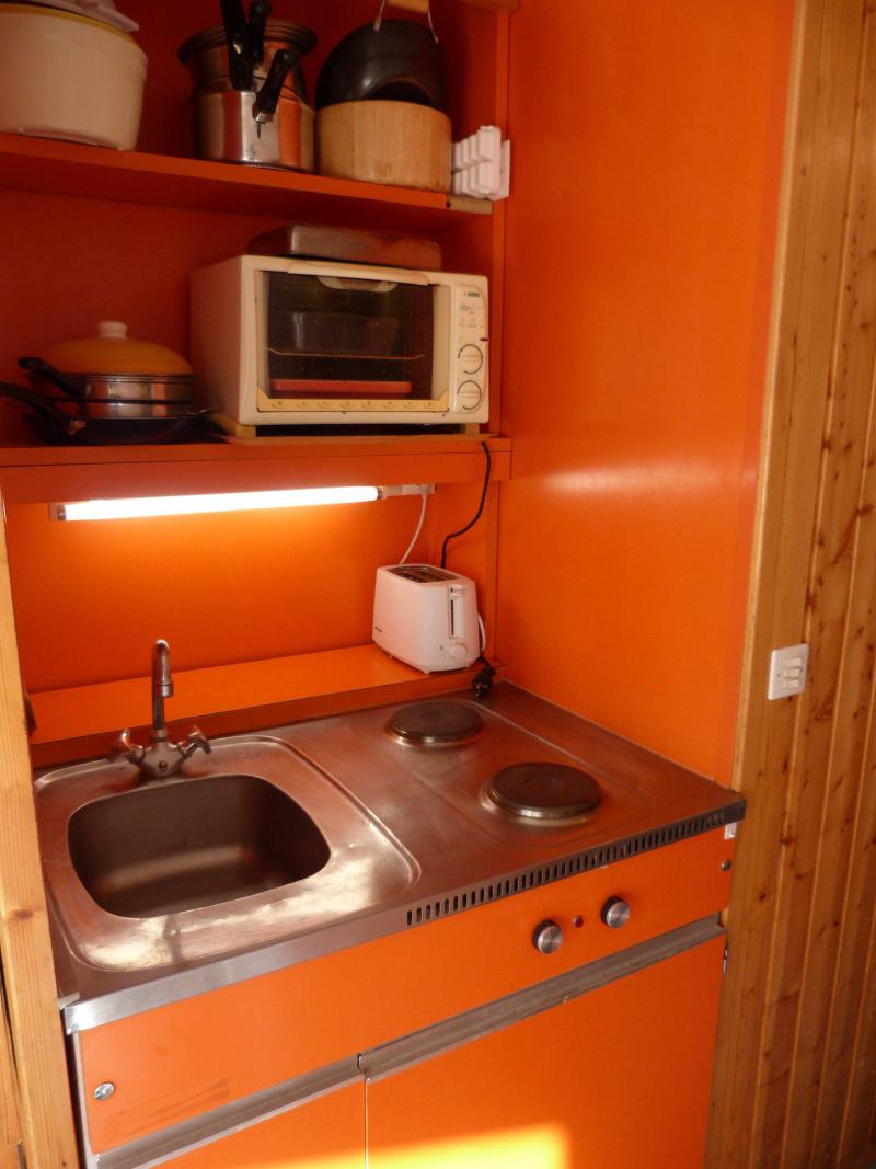 Rent in ski resort Studio sleeping corner 4 people (311) - Résidence Grand Arbois - Les Arcs - Kitchen