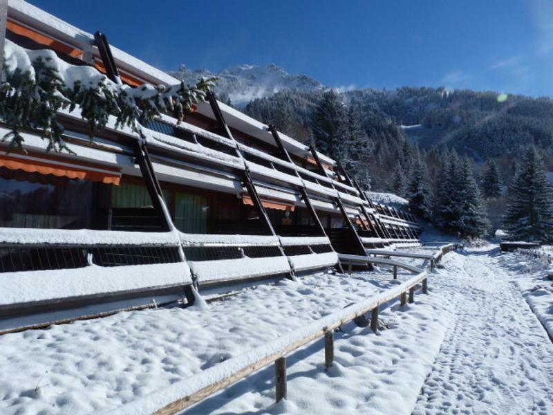 Location au ski Résidence Haut de l'Adret - Les Arcs - Extérieur hiver