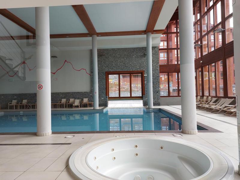 Rent in ski resort 3 room apartment 8 people (200) - Résidence Iseran - Les Arcs - Swimming pool