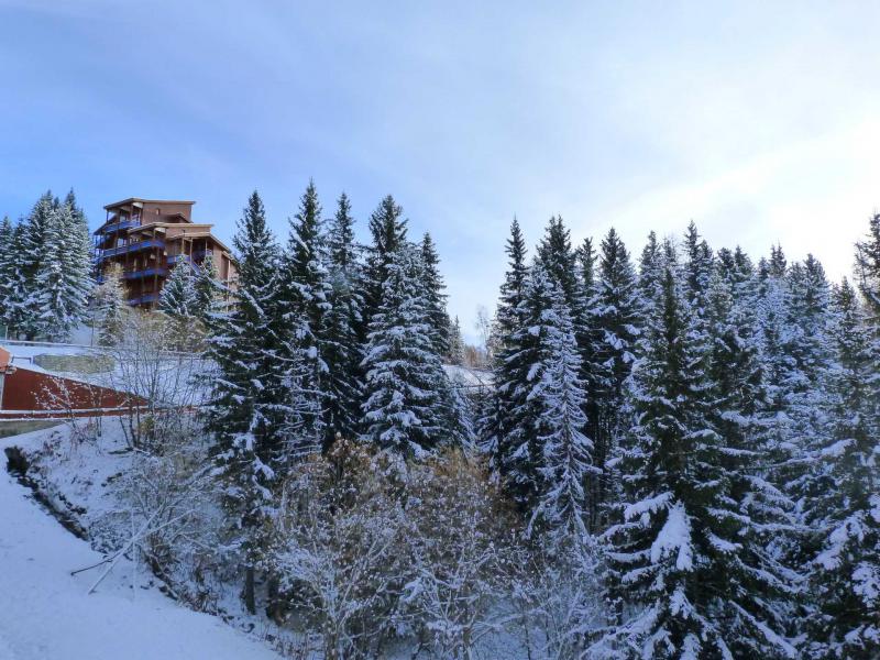 Vacanze in montagna Appartamento 4 stanze con alcova per 8 persone (102) - Résidence l'Aiguille des Glaciers - Les Arcs - Esteriore inverno