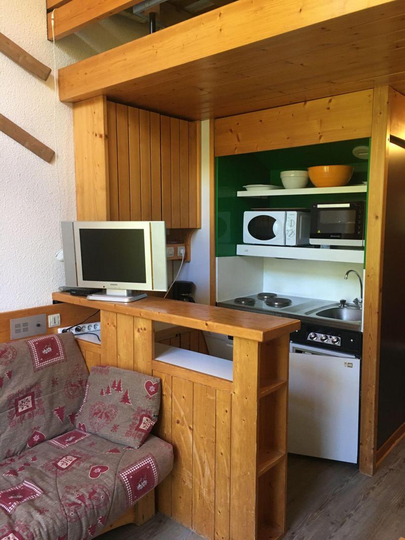 Wynajem na narty Apartament duplex 1 pokojowy 5 osób (1434) - Résidence l'Aiguille Grive 1 - Les Arcs - Aneks kuchenny