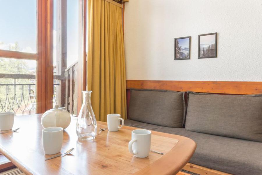 Ski verhuur Appartement 2 kamers mezzanine 5 personen (2229) - Résidence l'Aiguille Grive 2 - Les Arcs - Woonkamer