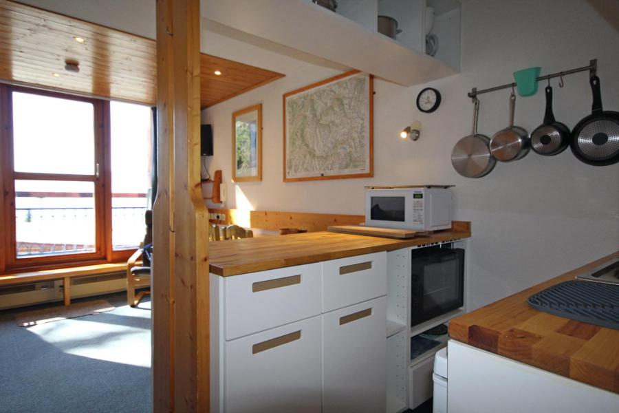 Ski verhuur Appartement duplex 2 kamers 6 personen (3320) - Résidence l'Aiguille Grive 3 - Les Arcs - Keukenblok