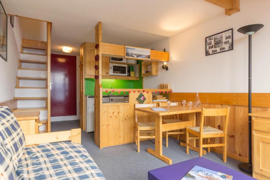 Rent in ski resort Studio mezzanine 5 people (3406) - Résidence l'Aiguille Grive 3 - Les Arcs - Bedroom